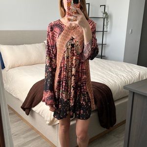 Free people open back dress